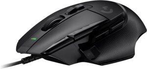 Mouse Gamer Logitech G502 X com Switch LIGHTFORCE, 13 Botões Programáveis, Sensor HERO 25K, Compatível com PC/ macOS/ Windows - Preto